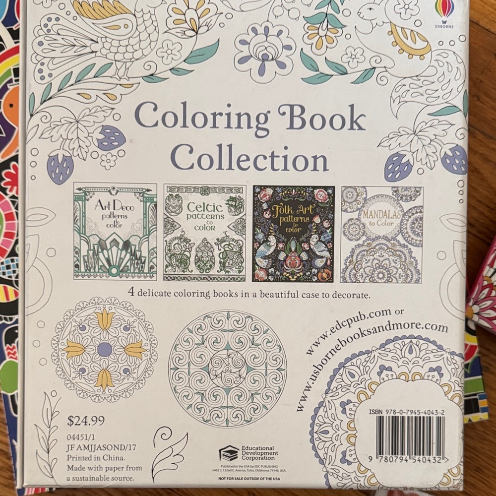 The Library Arts & Crafts Coloring Book Set - Picture 5 of 6